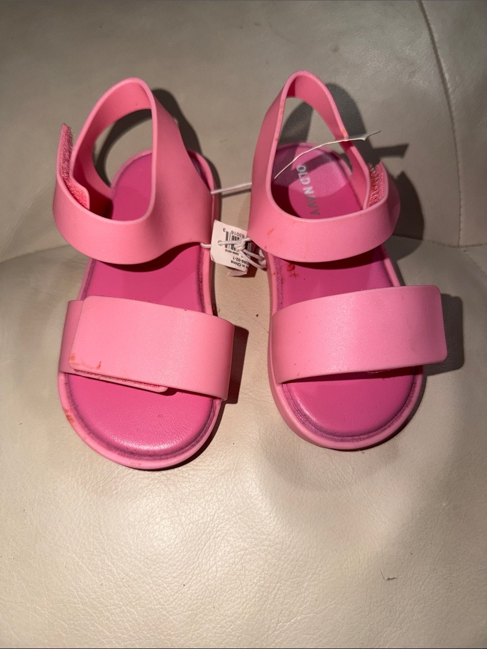 Old Navy Pink Kids Strap Sandals
